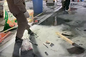 贵阳地下车库堵漏施工视频